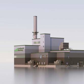 3D Darstellung des Kessels 13.