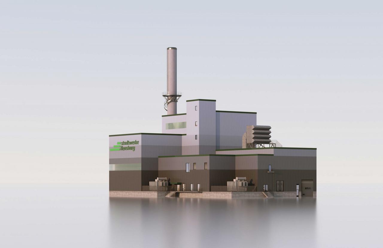 3D Darstellung des Kessels 13.
