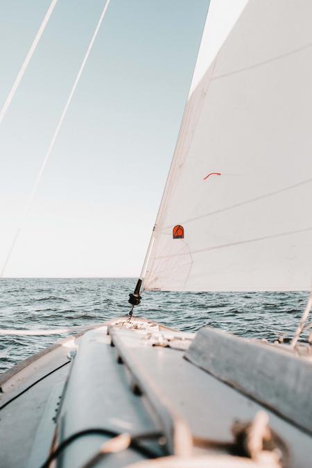 Segelboot auf der Flensburger Förde, Energie mit Weitblick