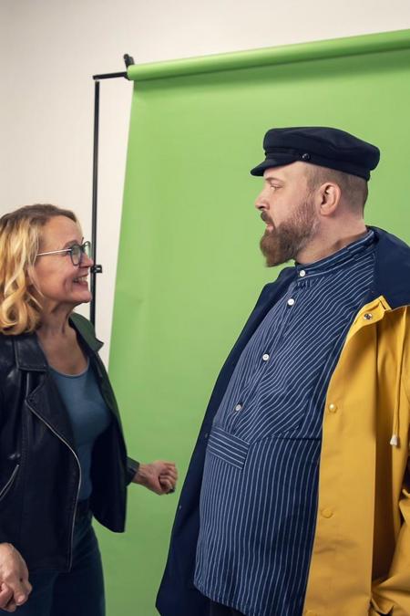 Screenshot von dem Werbespot Norddeutsch.