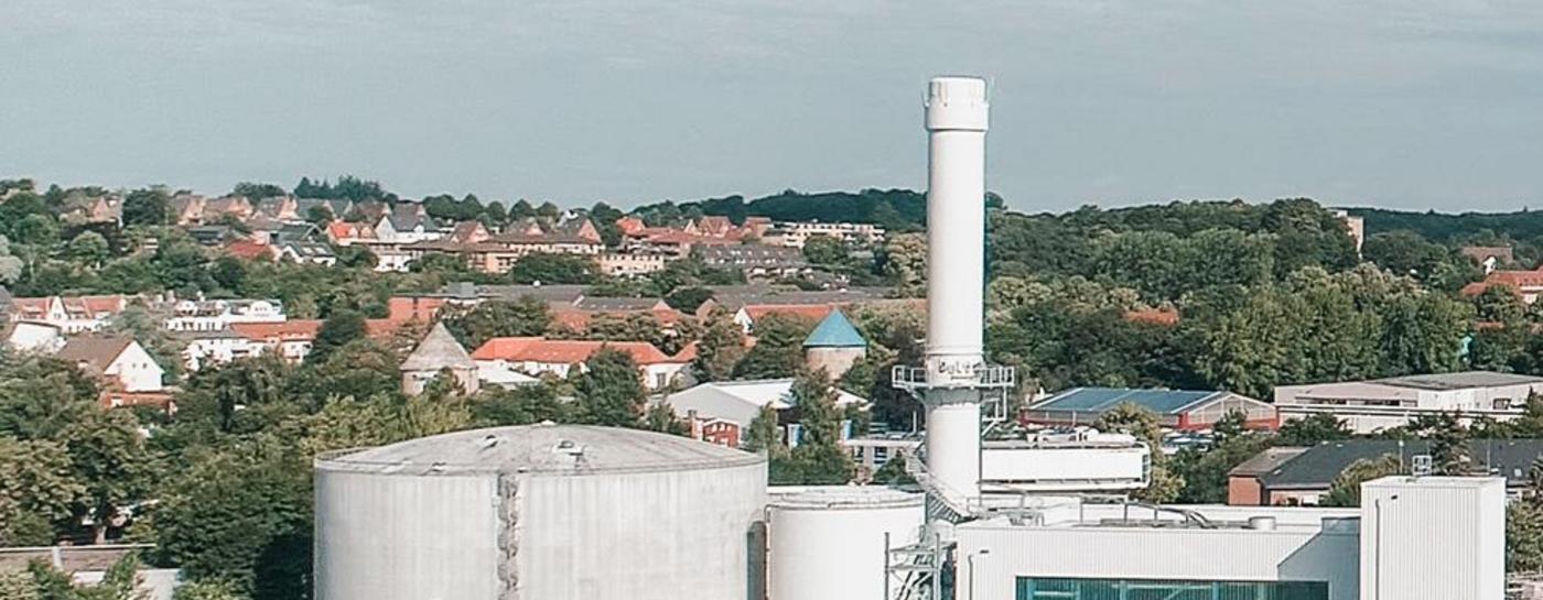 Luftaufnahmen Stadtwerke Flensburg Sommer 2022