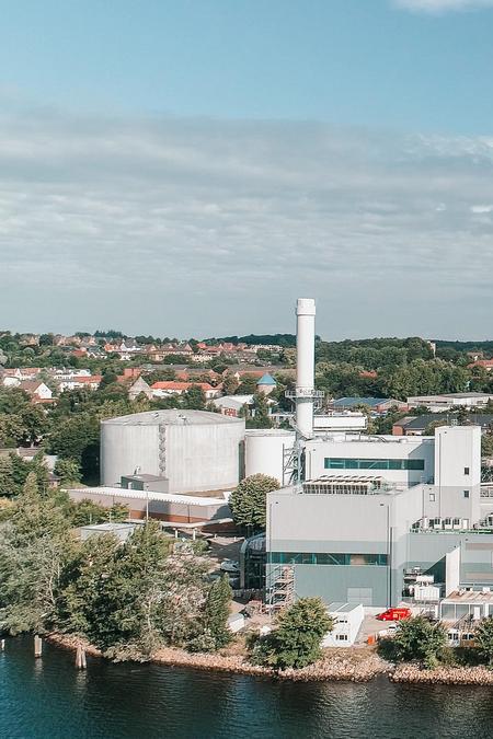 Luftaufnahmen Stadtwerke Flensburg Sommer 2022