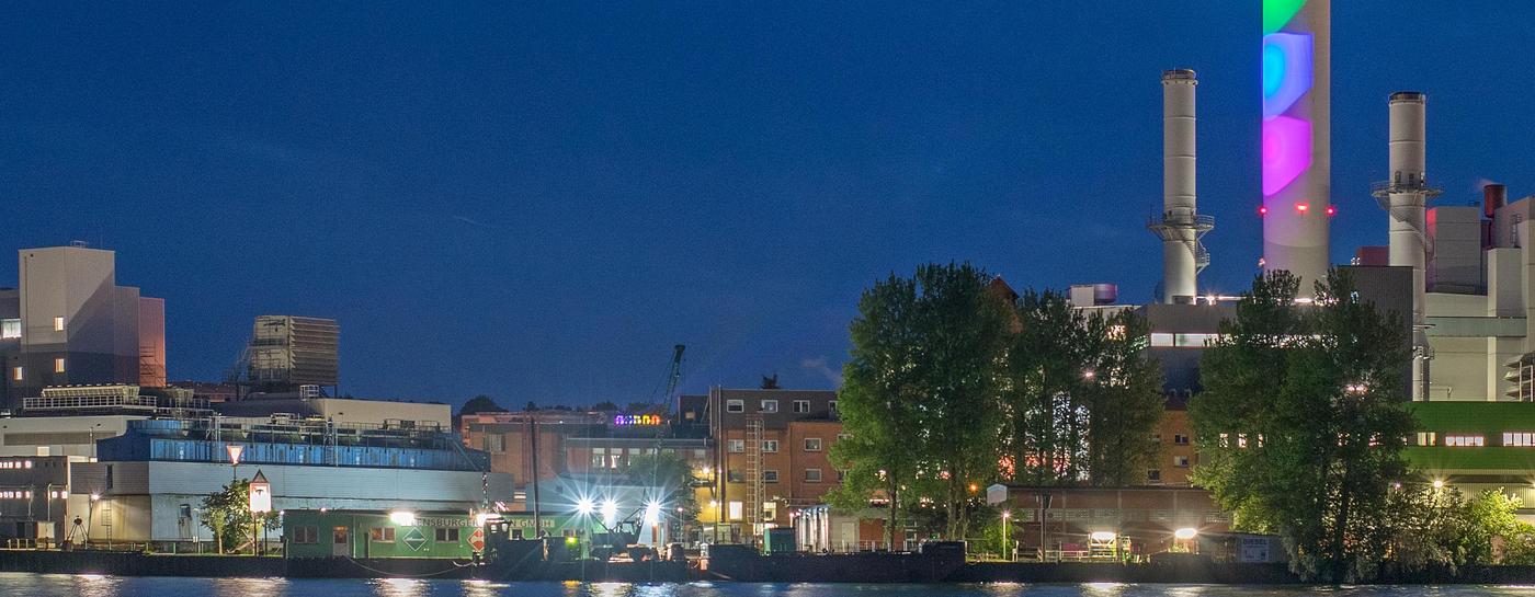 Stadtwerke Flensburg Reflektion im Wasser