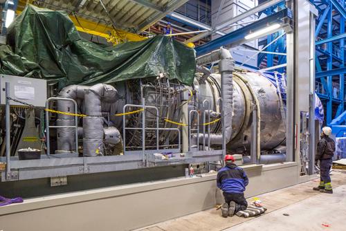 Gasturbine für Kraft-Wärme-Kopplung