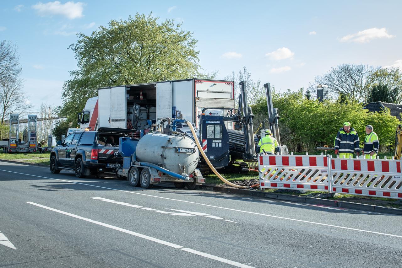 Der Ausbau erfolgt Stadtteil für Stadtteil. Das Ziel für Flensburg, Glücksburg und Harrislee: keine weißen Flecken ohne Glasfaserversorgung.